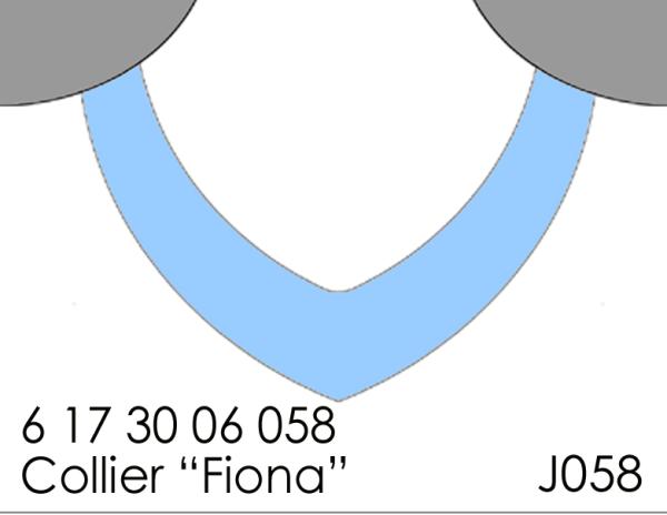 058 Klöppelbrief Collier "Fiona"